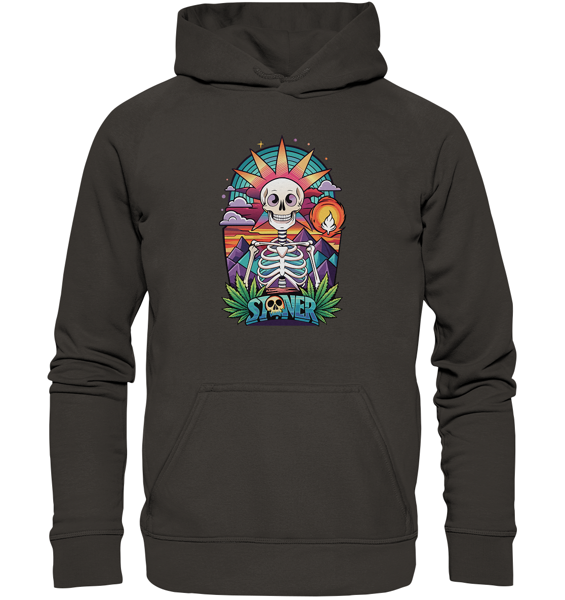 Color Stoner Skeleton - Unisex Hoodie