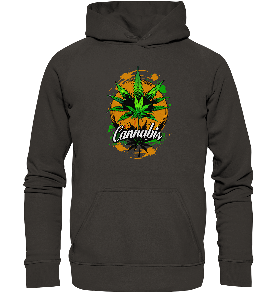 Orange Cannabis - Unisex Hoodie