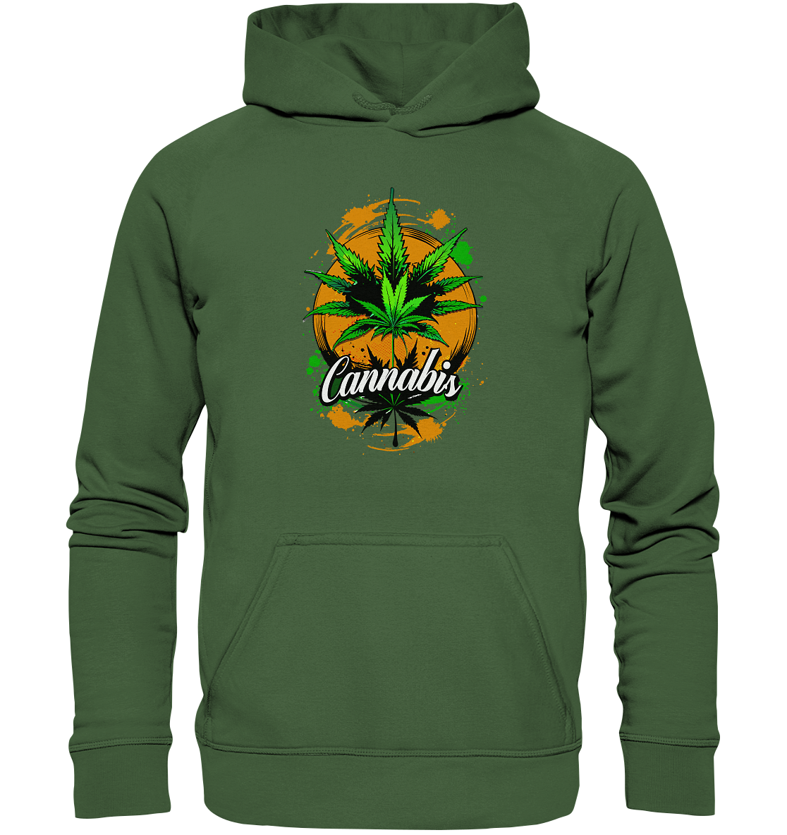 Orange Cannabis - Unisex Hoodie