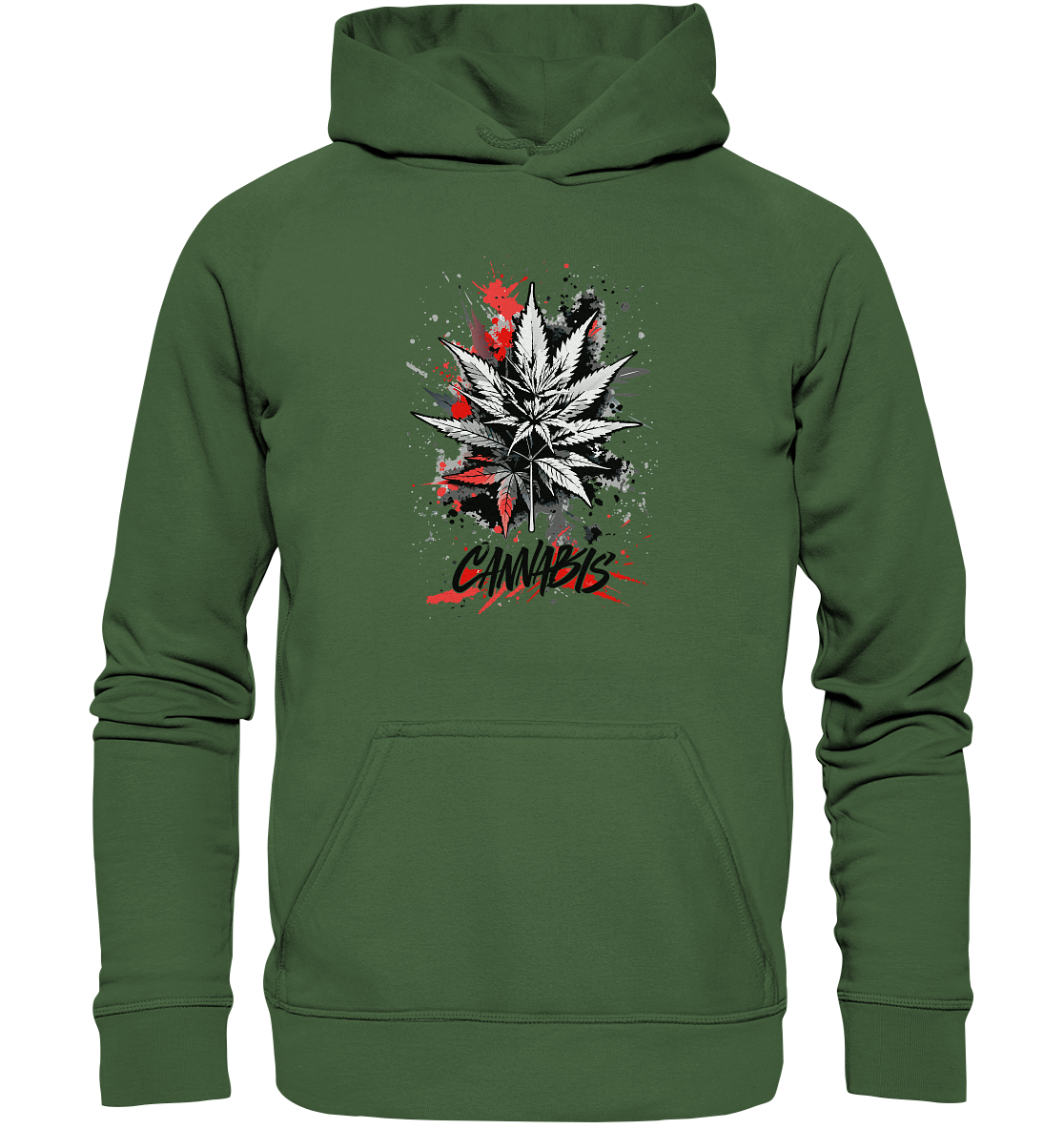 Red Cannabis - Unisex Hoodie