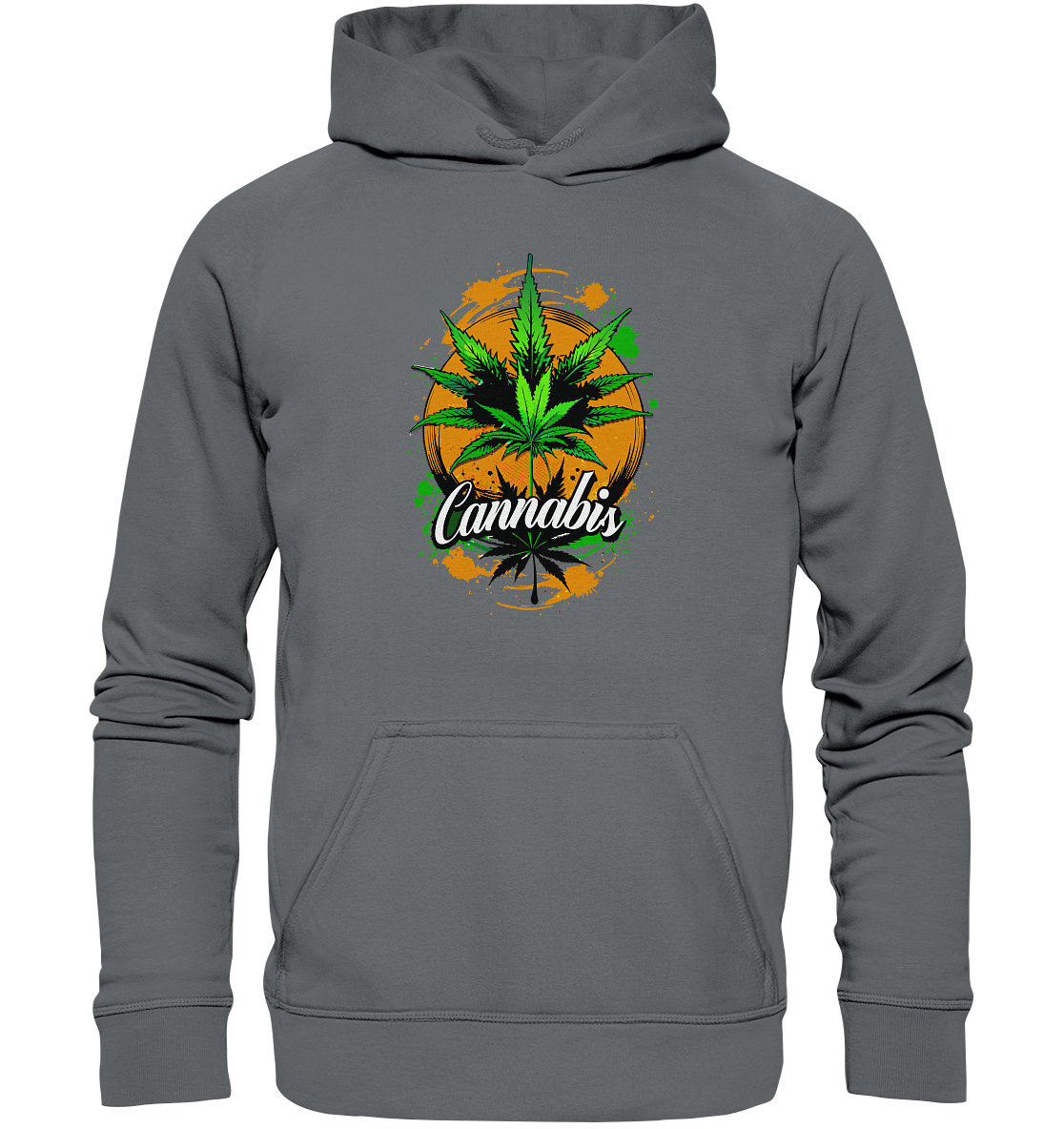 Orange Cannabis - Unisex Hoodie