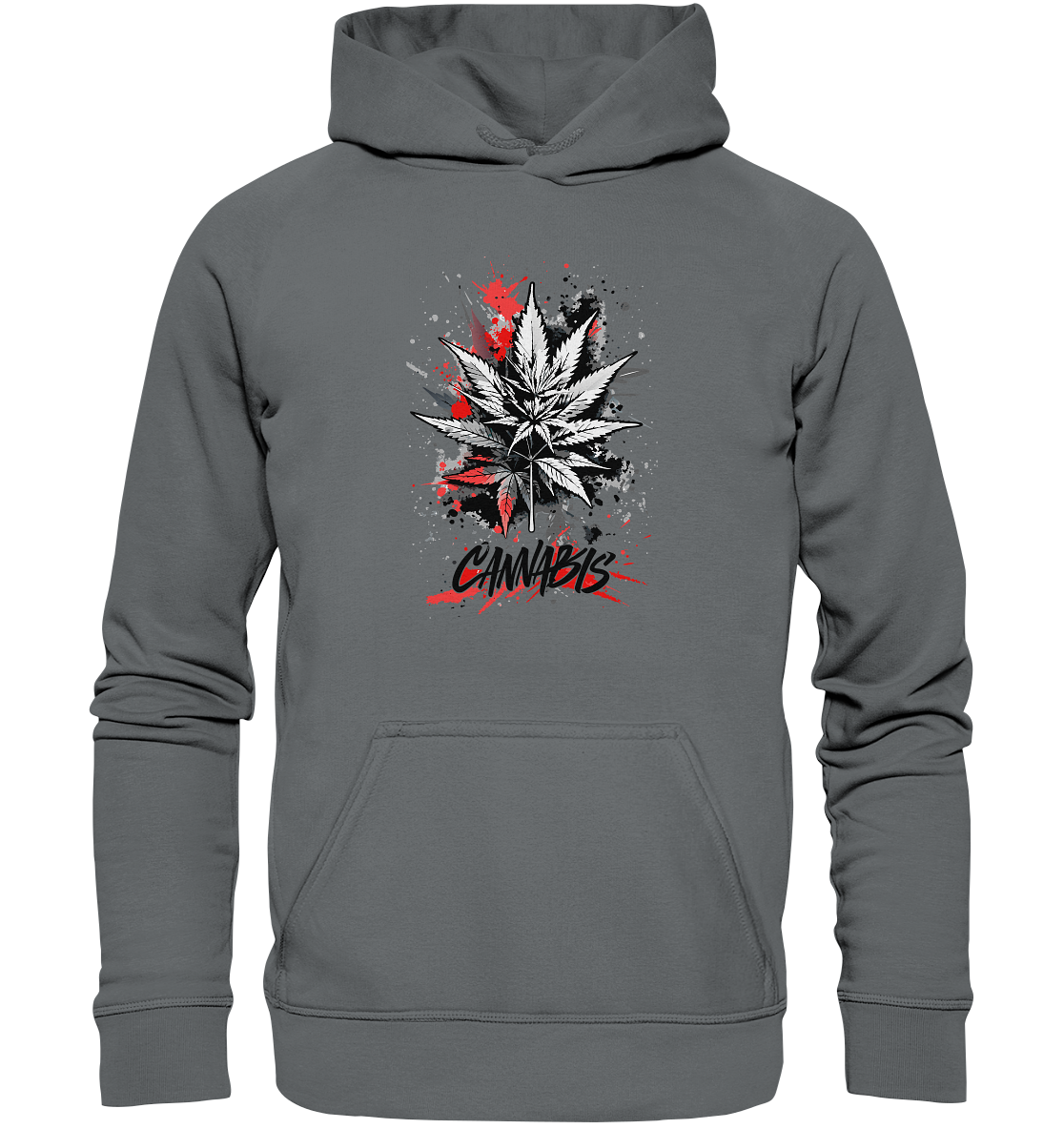 Red Cannabis - Unisex Hoodie