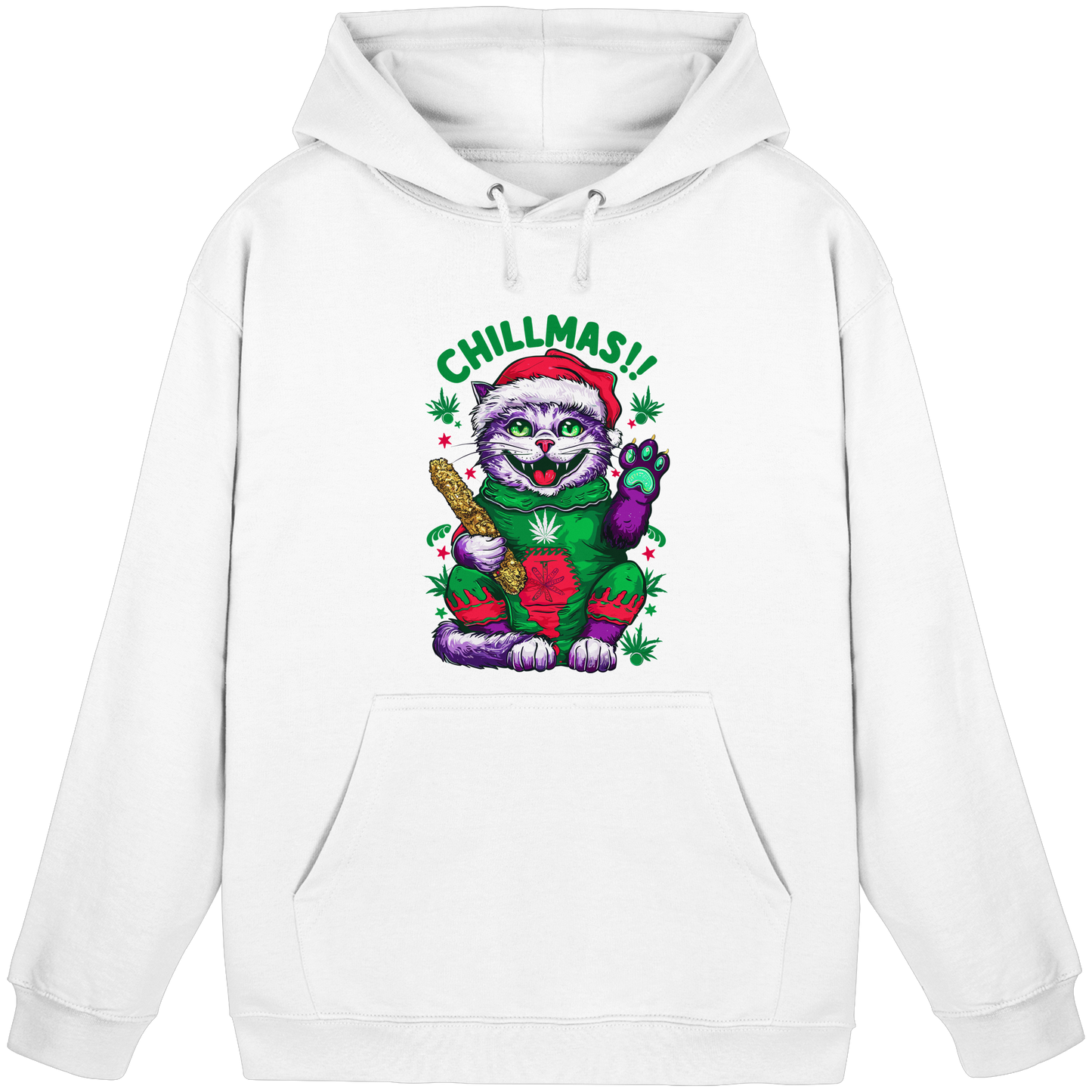 Chillmas Cat - Unisex Hoodie