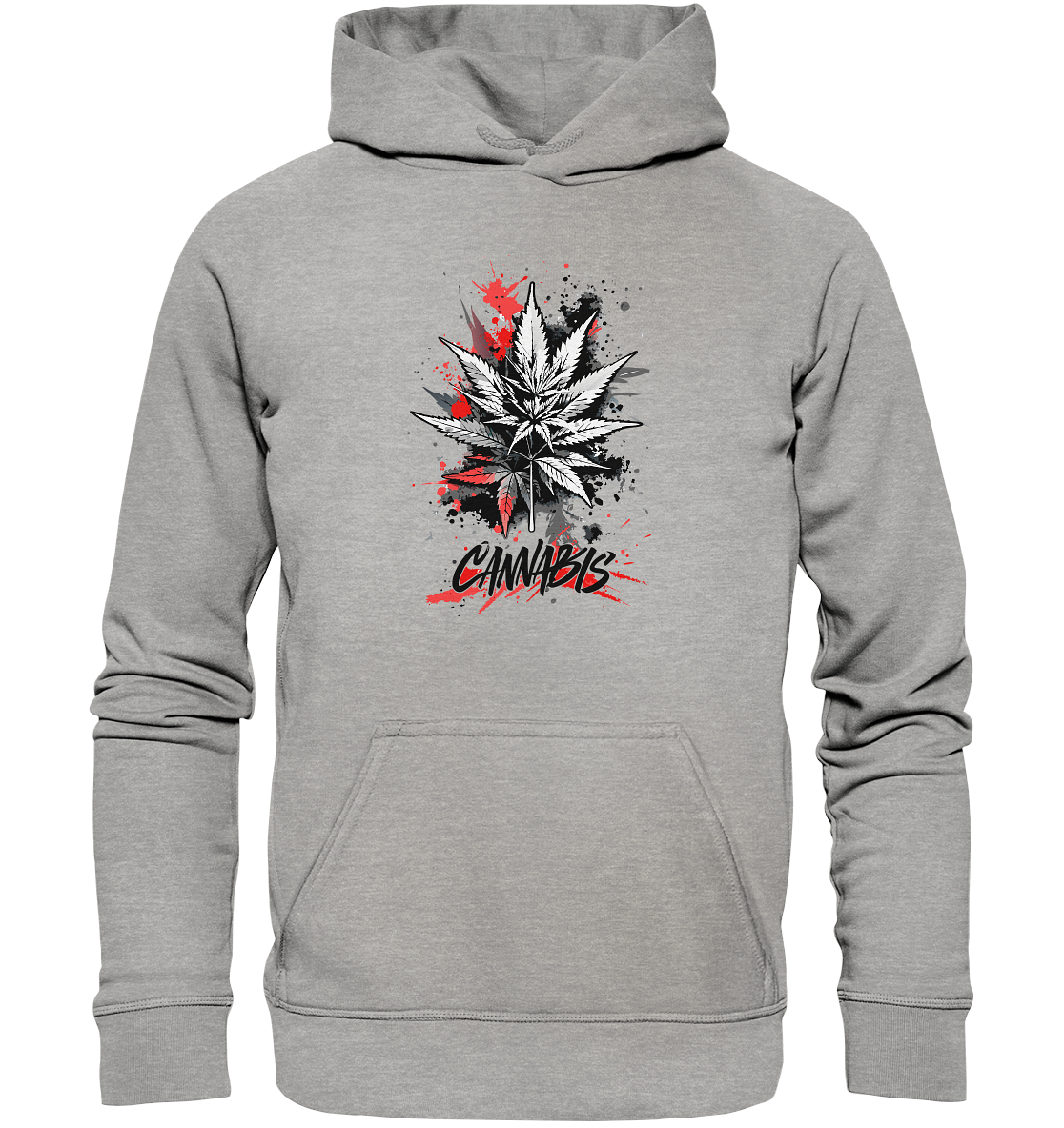 Red Cannabis - Unisex Hoodie