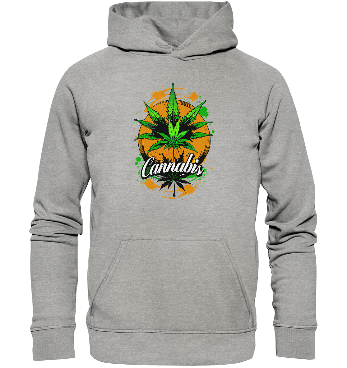 Orange Cannabis - Unisex Hoodie