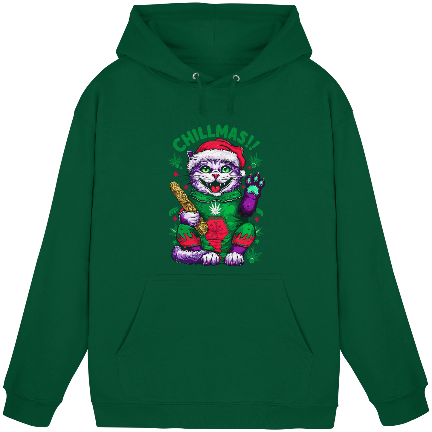 Chillmas Cat - Unisex Hoodie