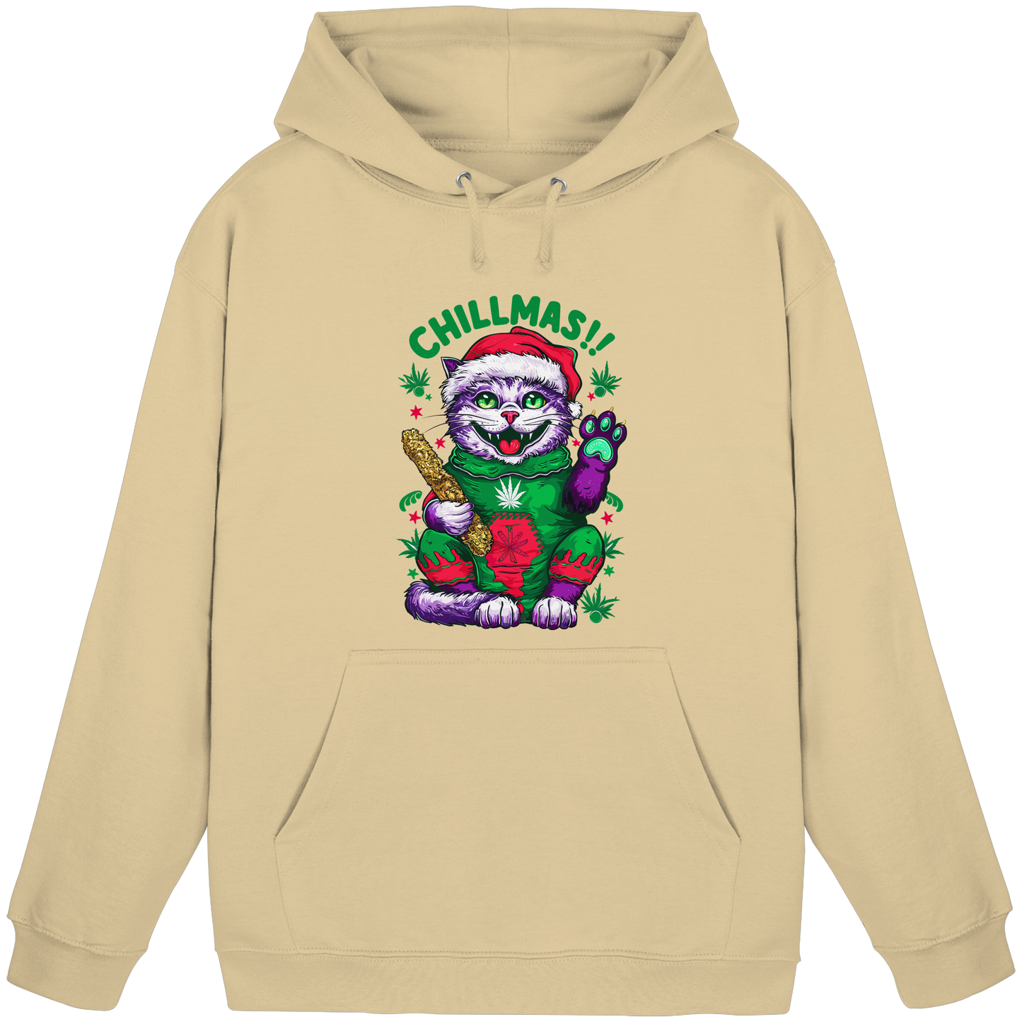 Chillmas Cat - Unisex Hoodie