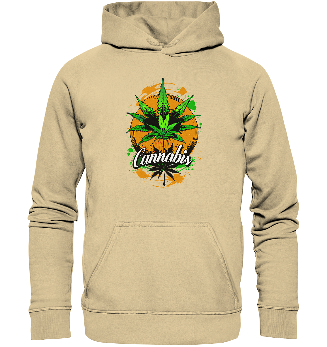 Orange Cannabis - Unisex Hoodie