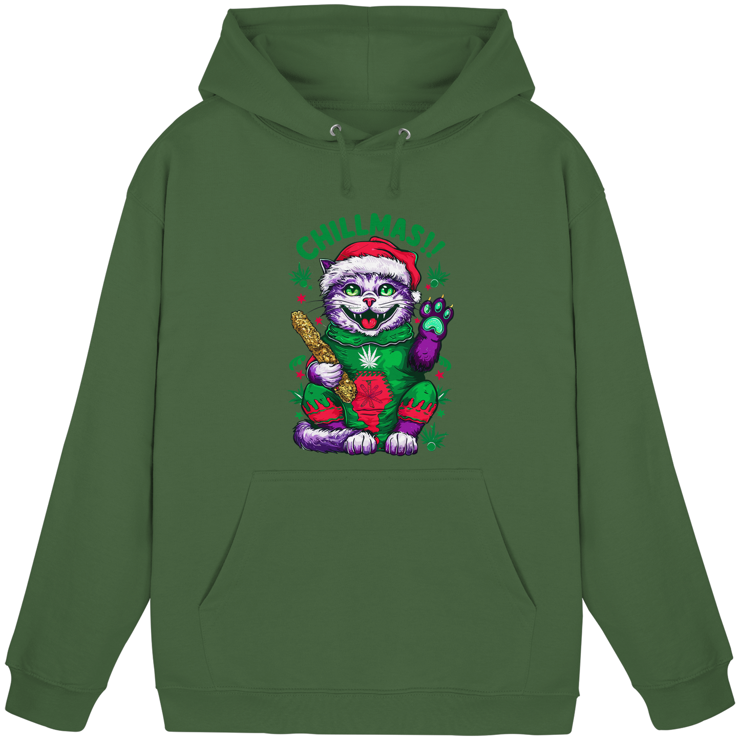 Chillmas Cat - Unisex Hoodie