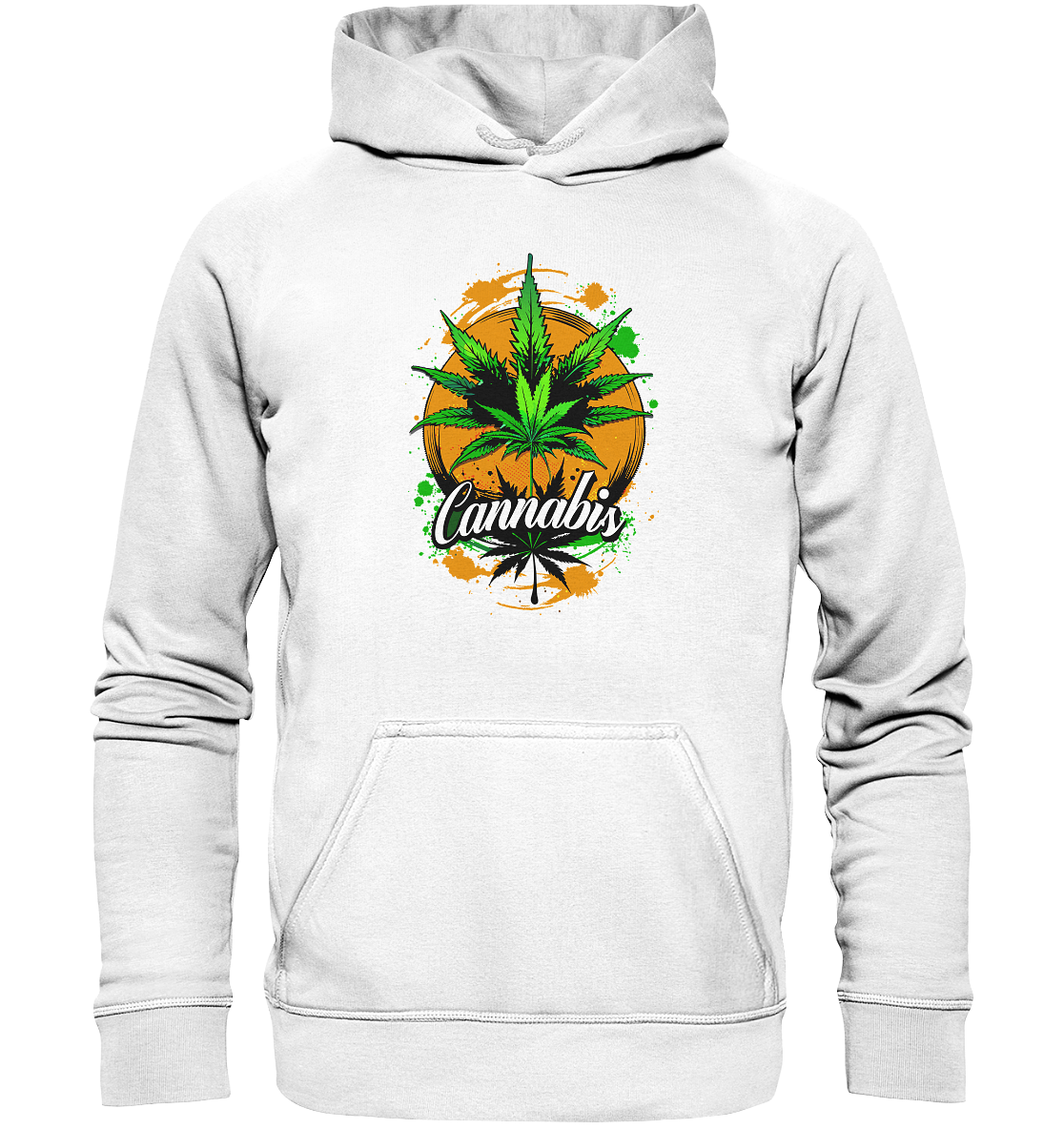 Orange Cannabis - Unisex Hoodie