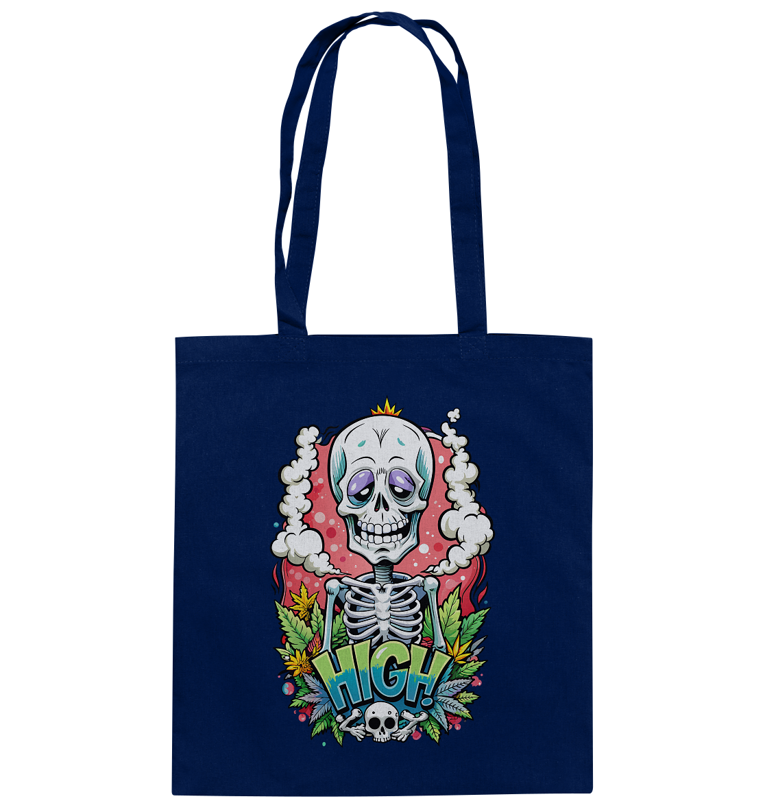 High Skelekton - Baumwolltasche