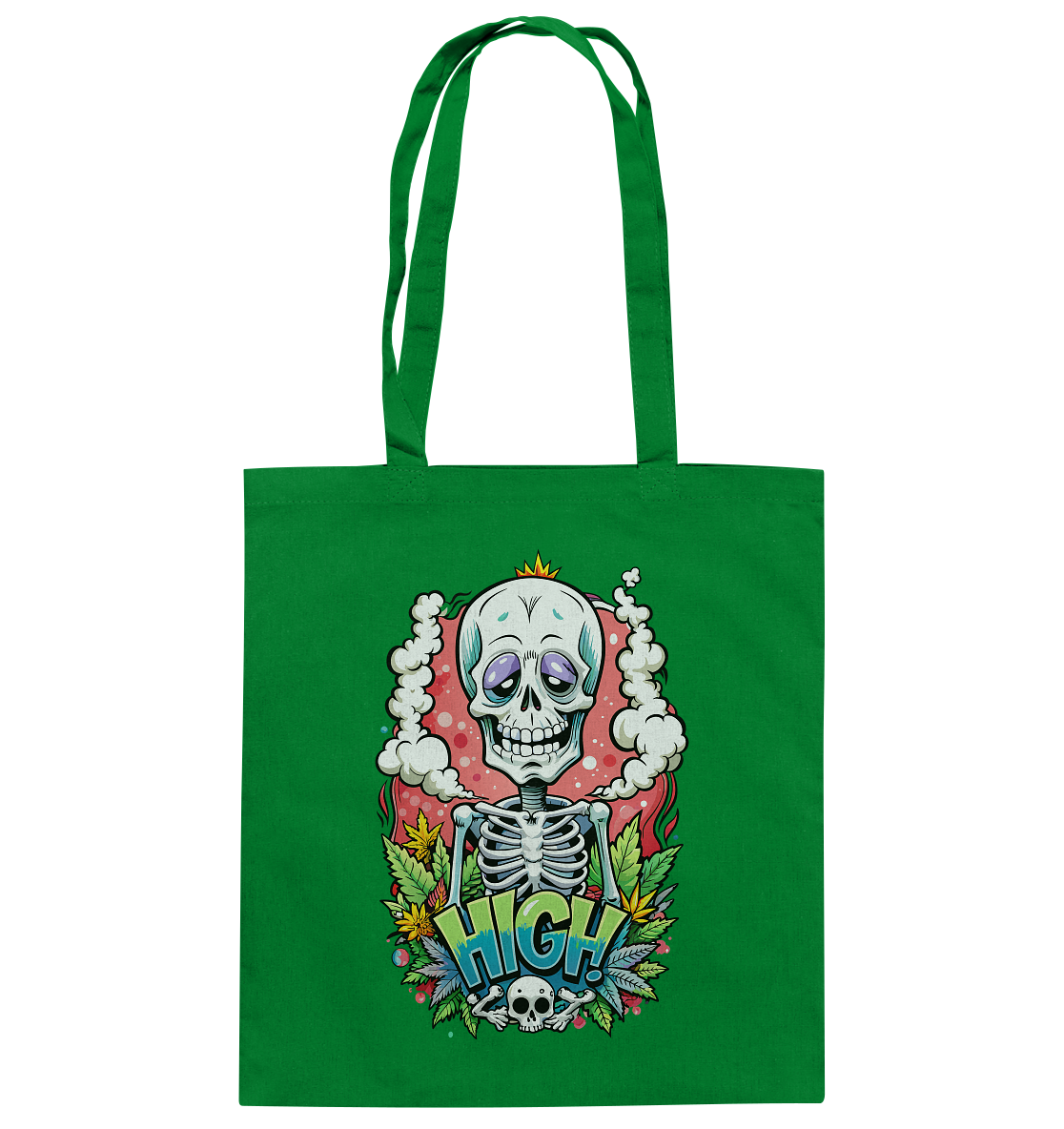 High Skelekton - Baumwolltasche