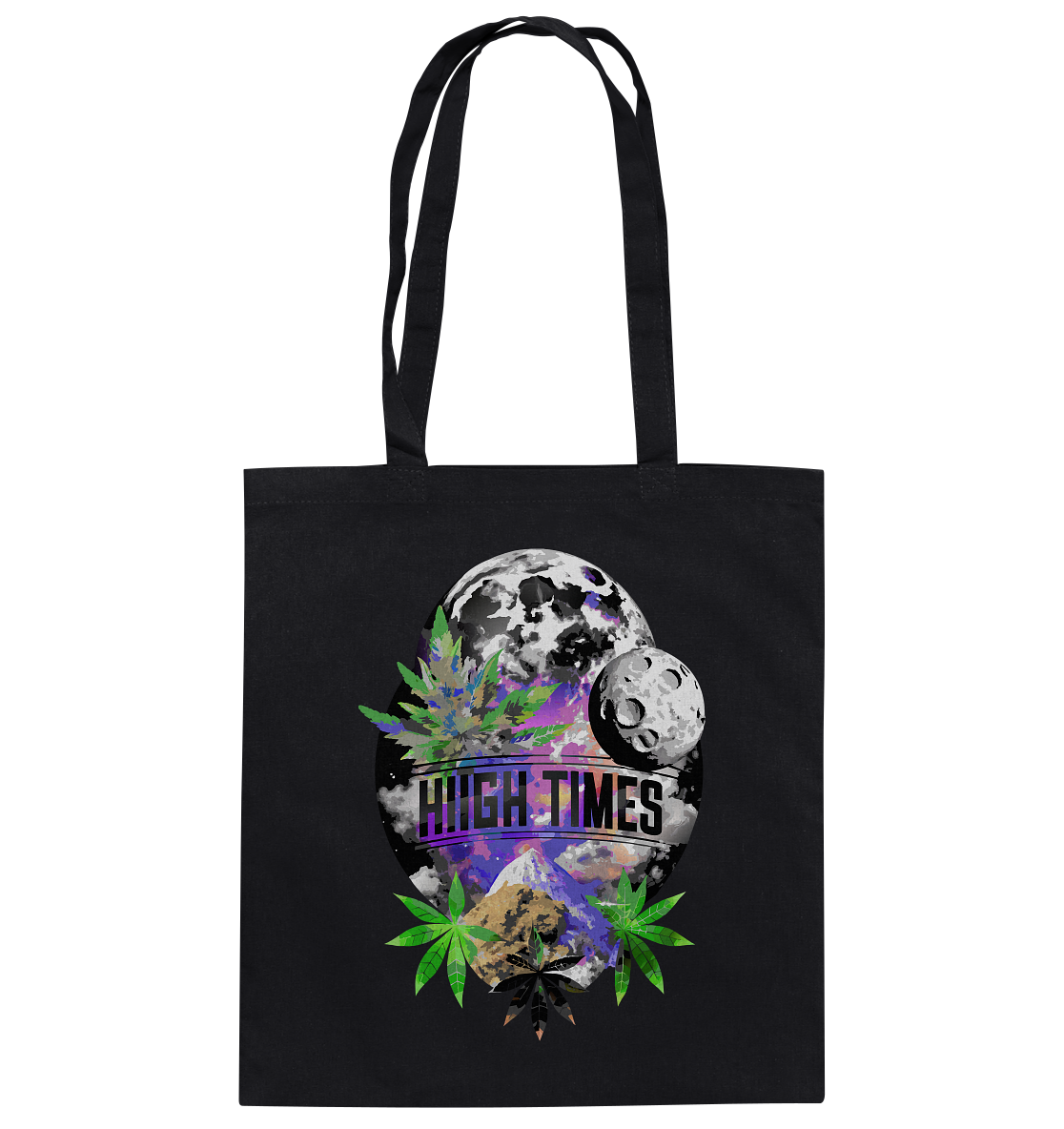 High Times Moon - Baumwolltasche