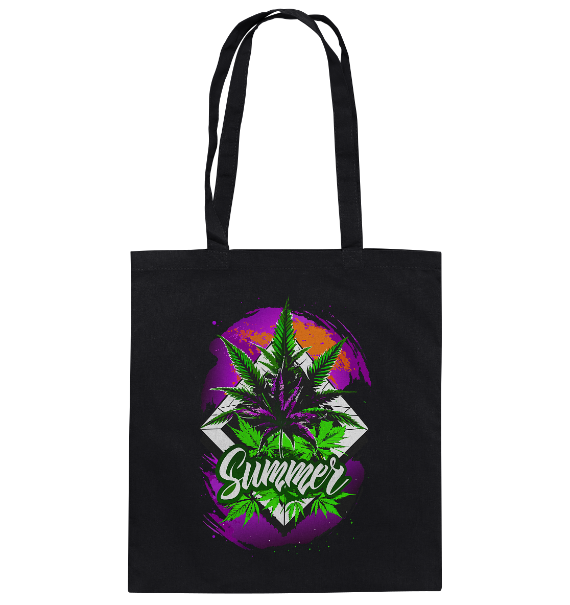 Purple Summer - Baumwolltasche