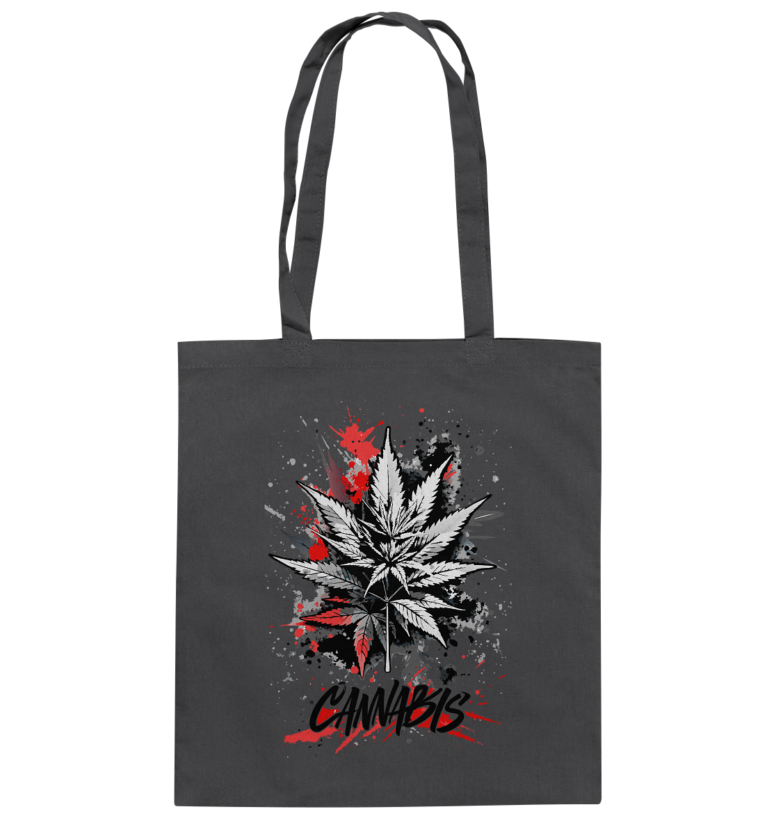 Red Cannabis - Baumwolltasche