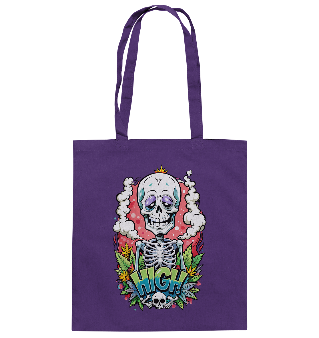 High Skelekton - Baumwolltasche