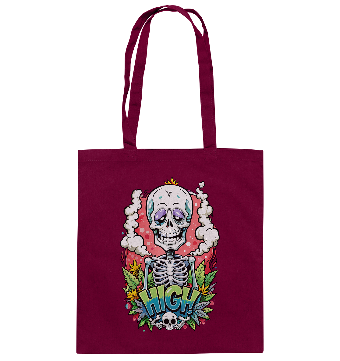 High Skelekton - Baumwolltasche