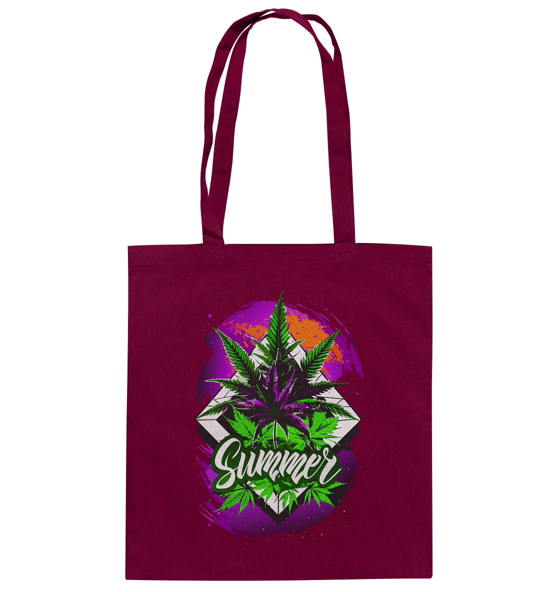 Purple Summer - Baumwolltasche