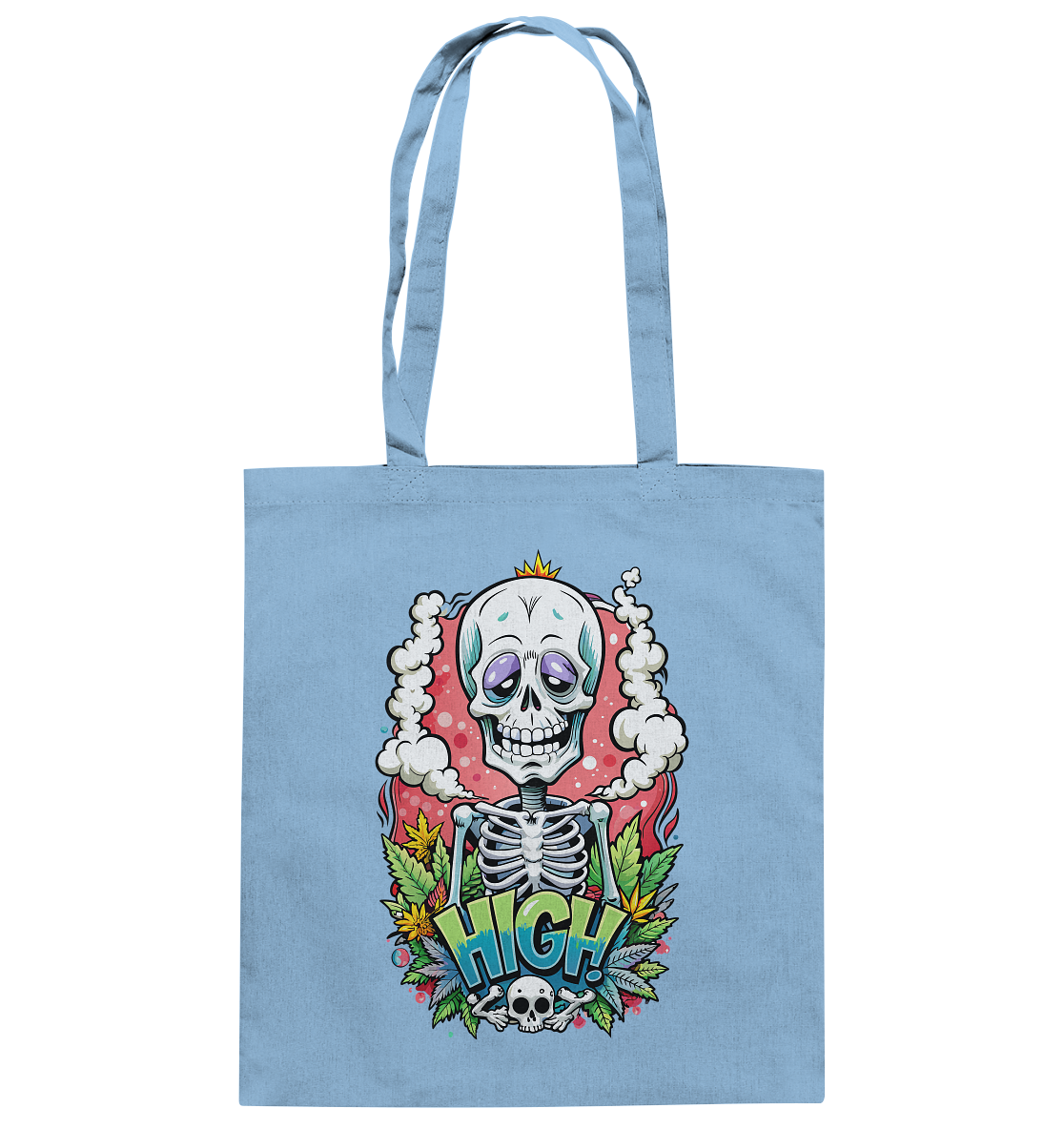 High Skelekton - Baumwolltasche