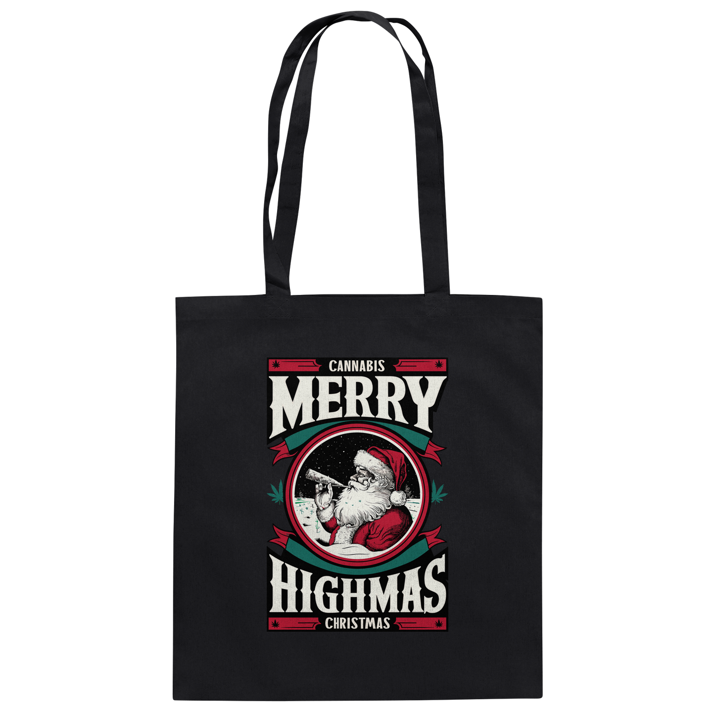 Cannabis Highmas - Baumwolltasche