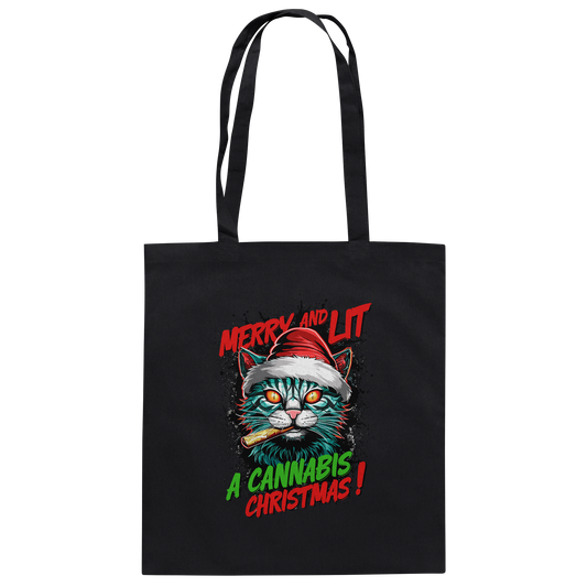 Cannabis Christmas - Baumwolltasche