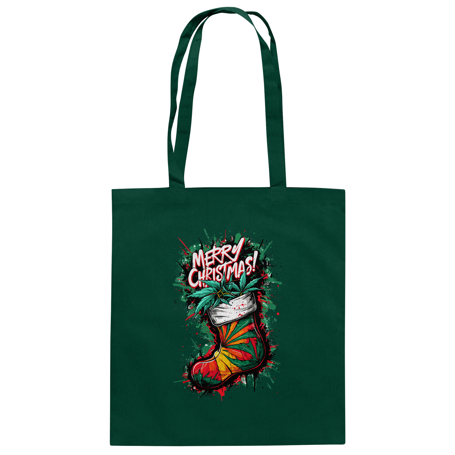 Christmas Boots - Baumwolltasche