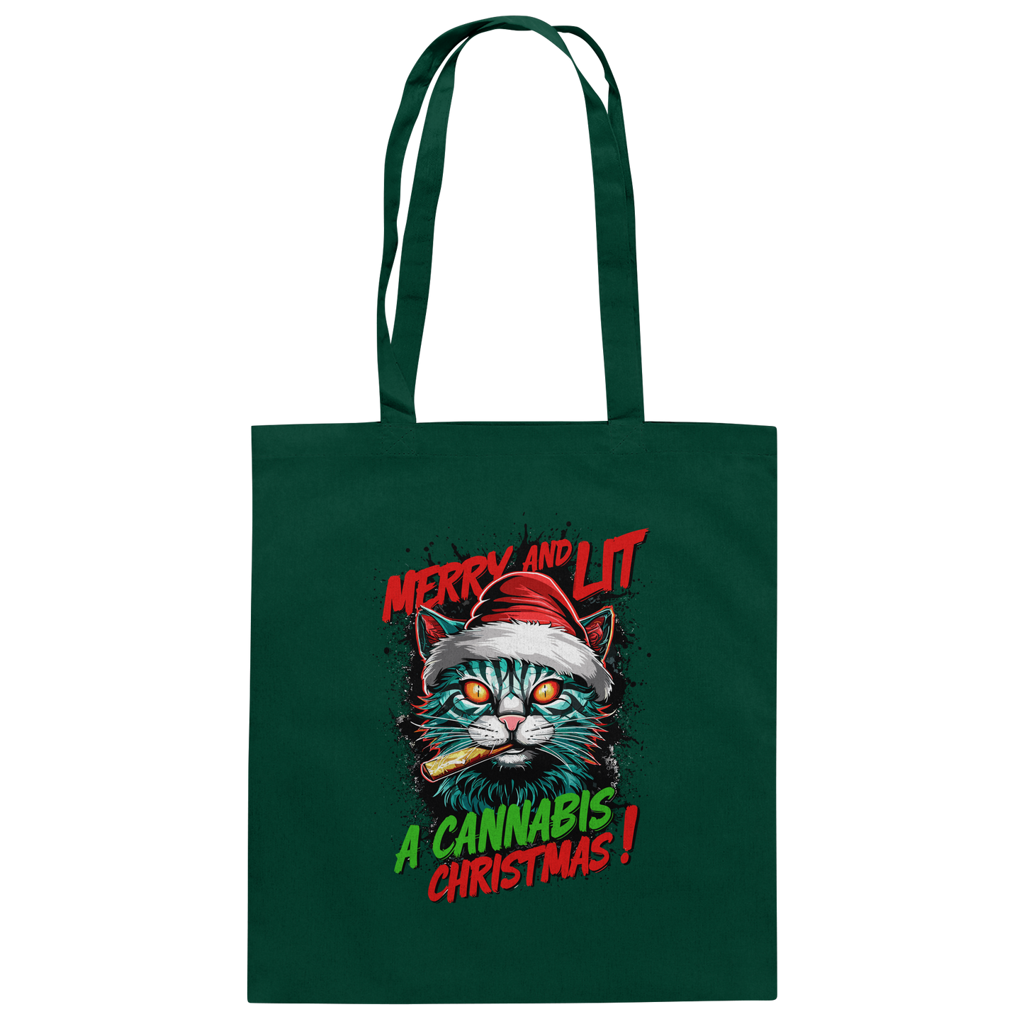 Cannabis Christmas - Baumwolltasche
