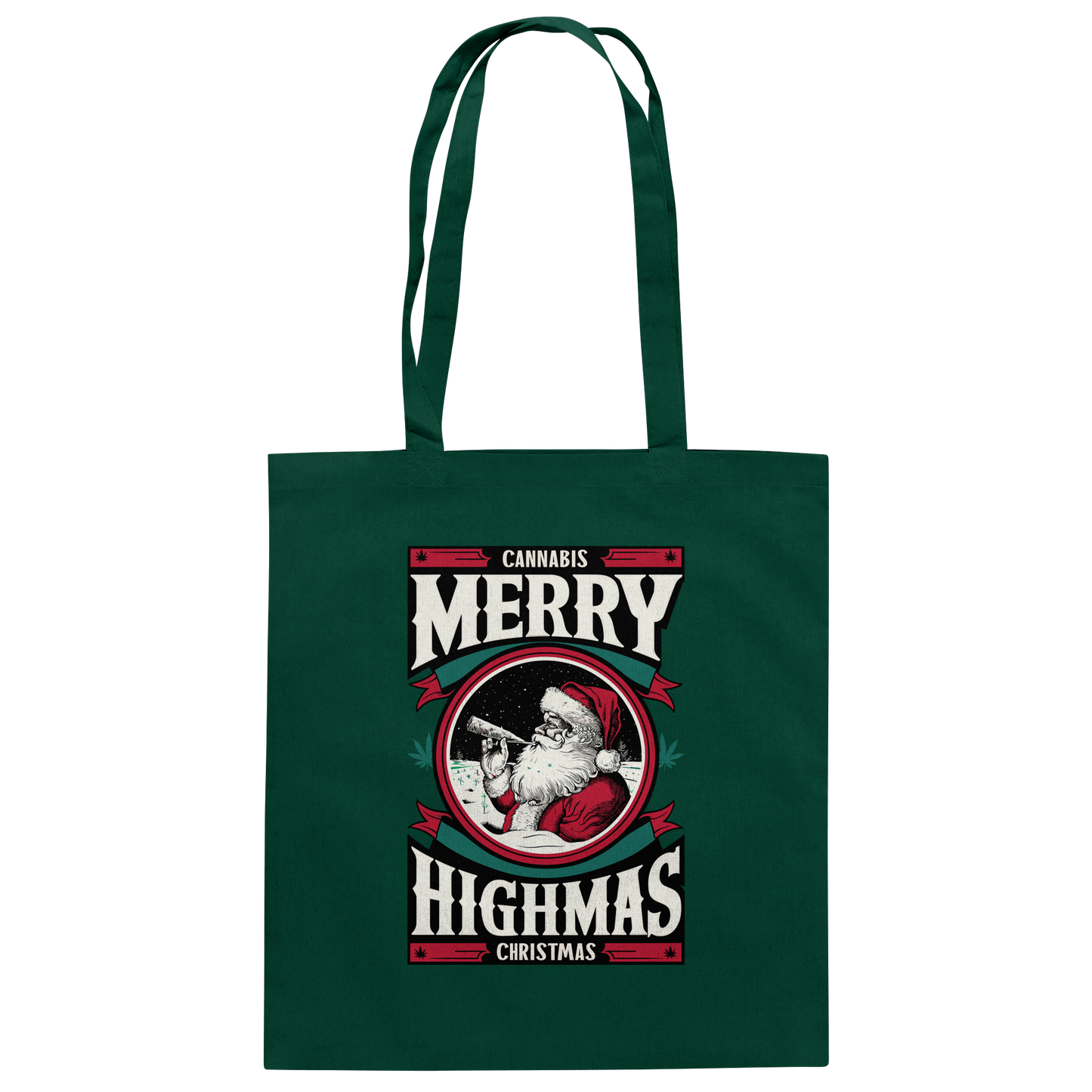 Cannabis Highmas - Baumwolltasche
