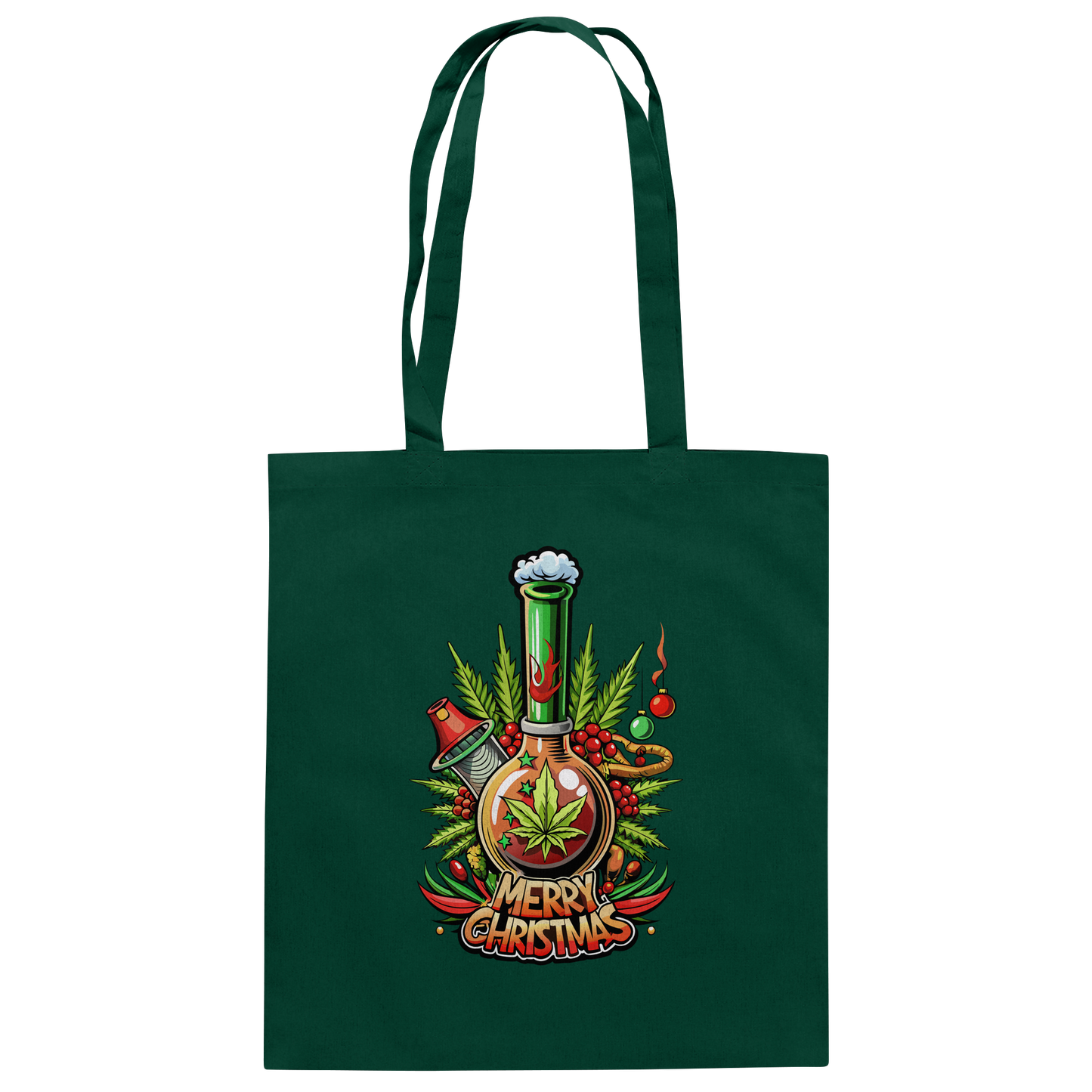 Bong Christmas - Baumwolltasche