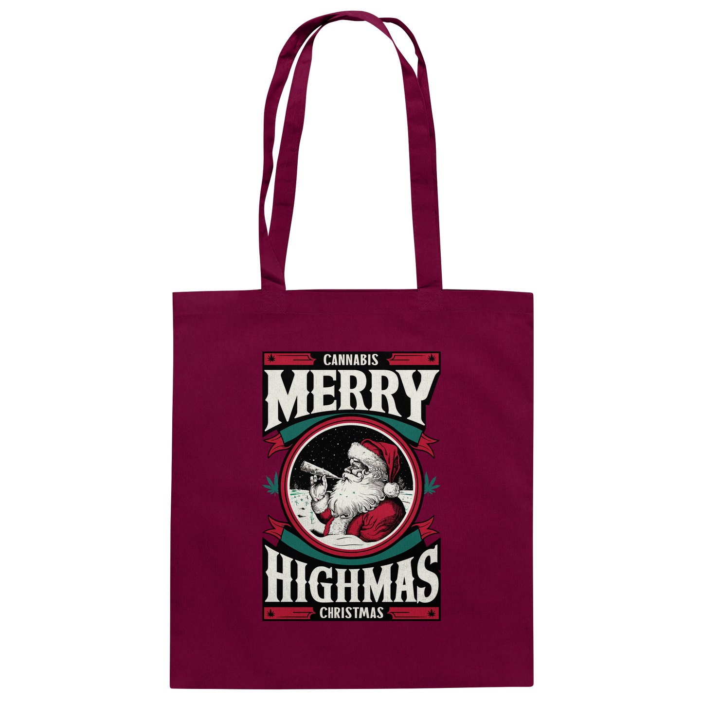 Cannabis Highmas - Baumwolltasche