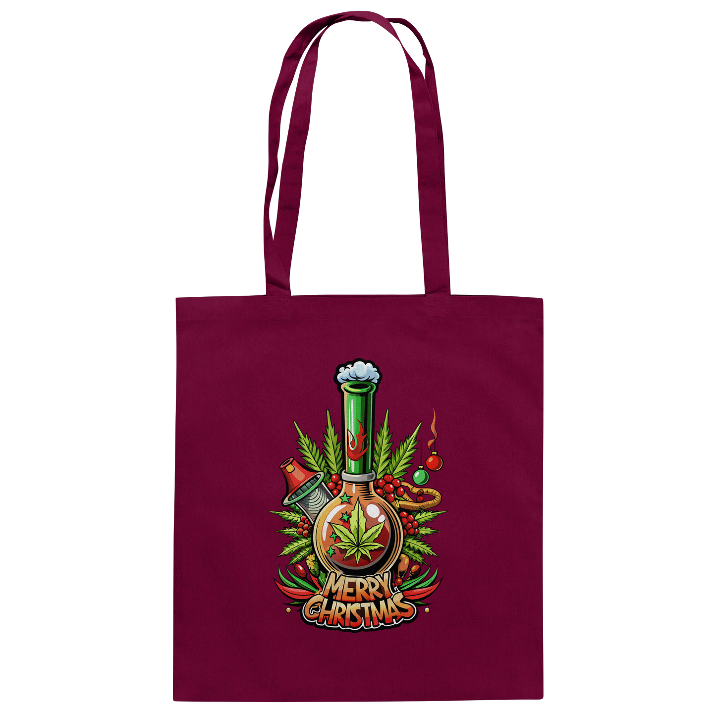 Bong Christmas - Baumwolltasche