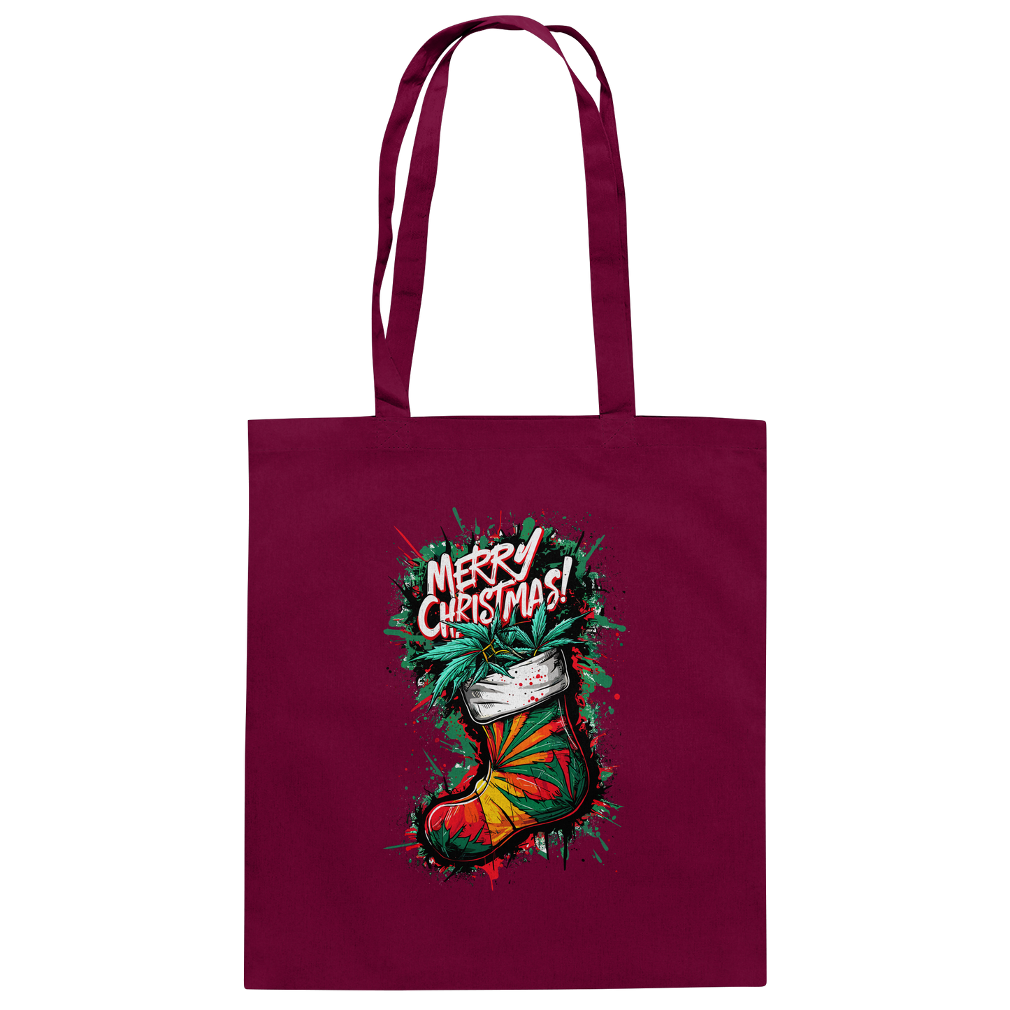 Christmas Boots - Baumwolltasche