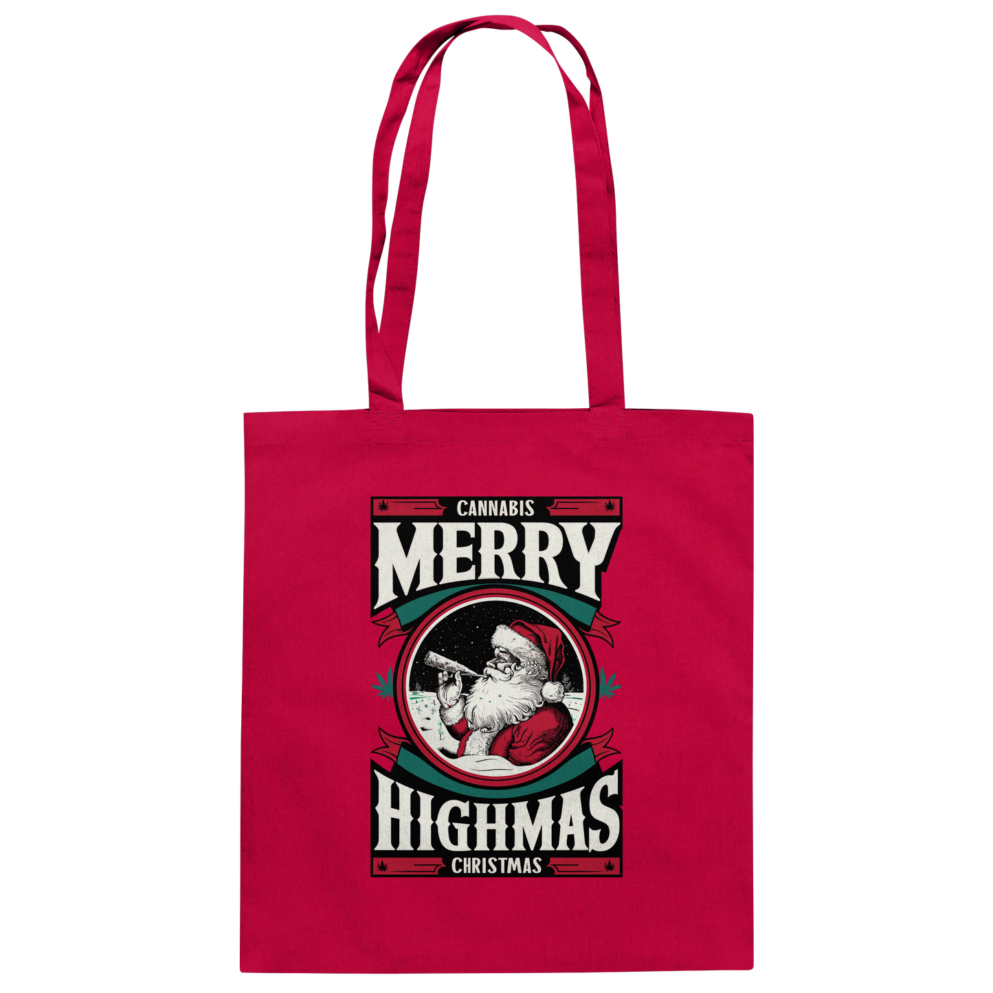 Cannabis Highmas - Baumwolltasche