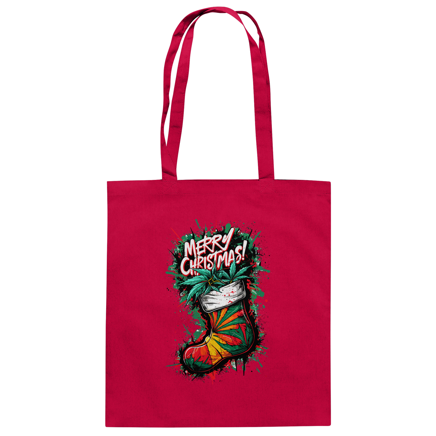 Christmas Boots - Baumwolltasche