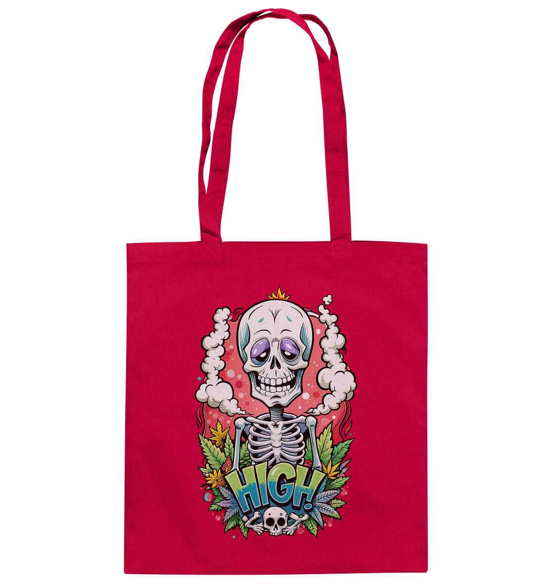 High Skelekton - Baumwolltasche