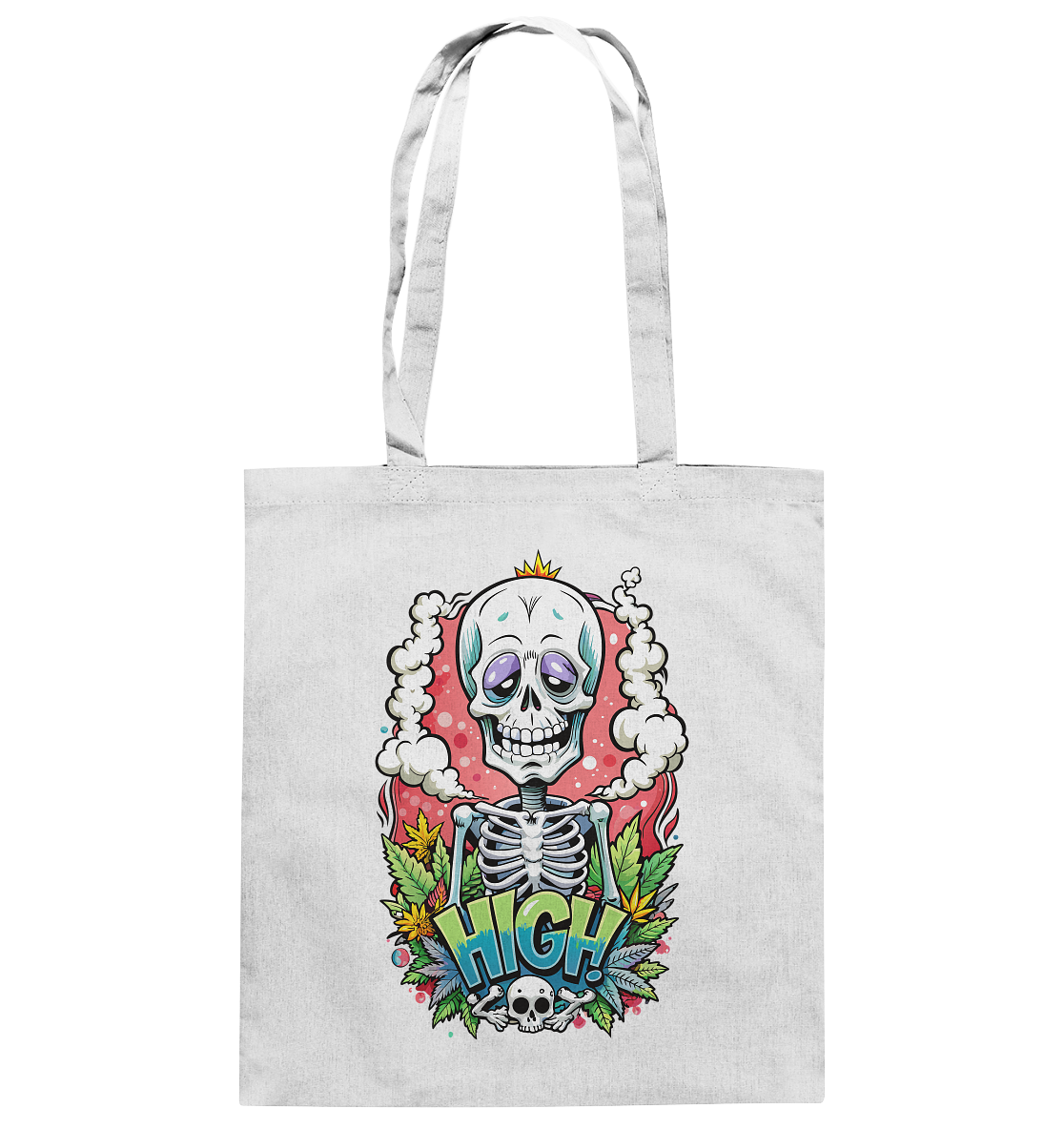 High Skelekton - Baumwolltasche