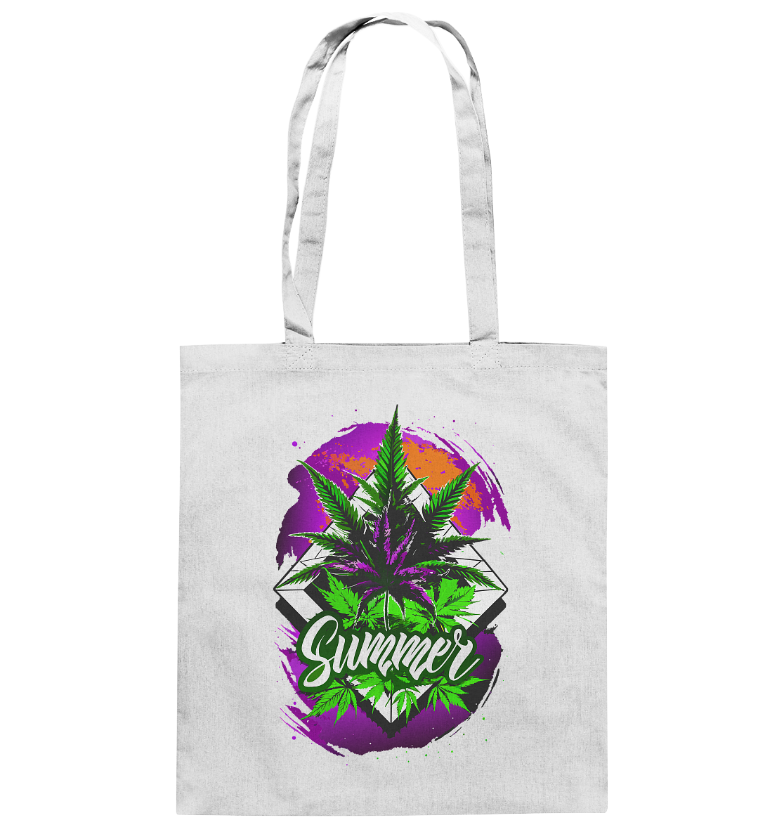 Purple Summer - Baumwolltasche