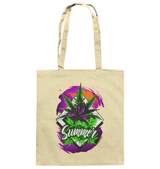 Purple Summer - Baumwolltasche