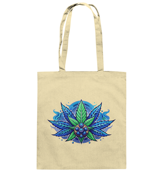 Blue Leaf - Baumwolltasche