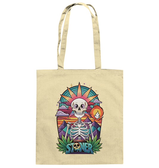 Color Stoner Skeleton - Baumwolltasche