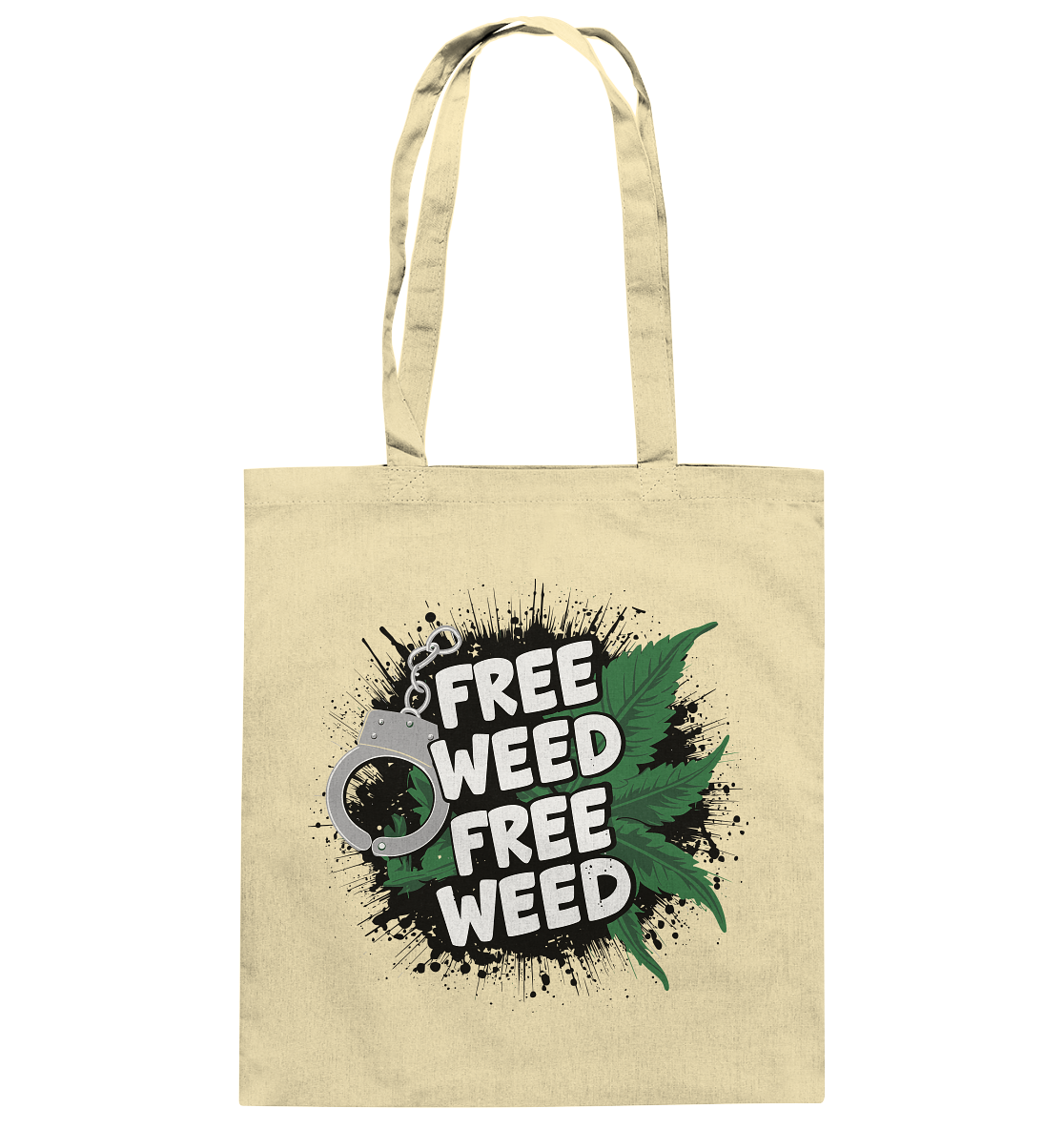 Free Weed - Baumwolltasche