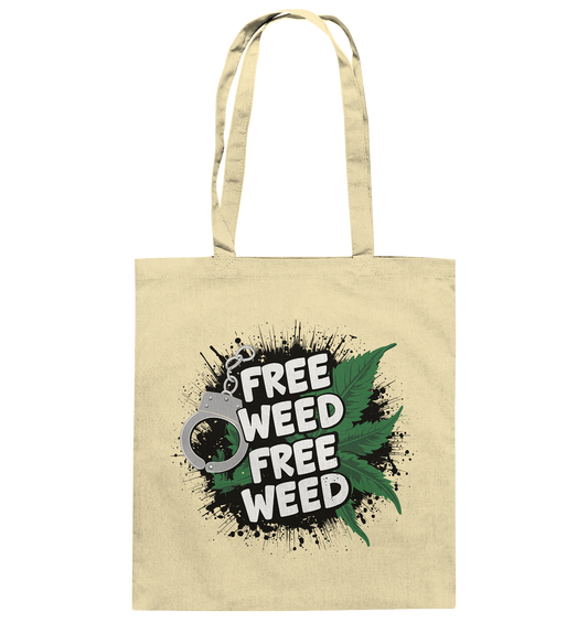 Free Weed - Baumwolltasche