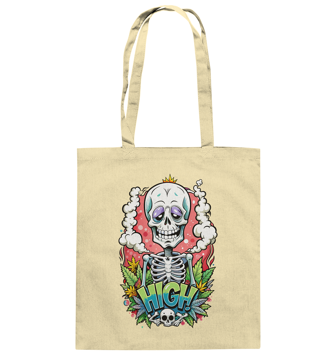 High Skelekton - Baumwolltasche