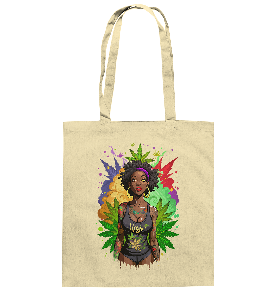 High Girl - Baumwolltasche