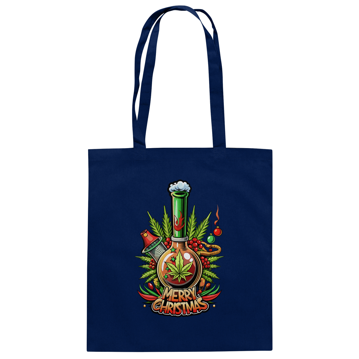 Bong Christmas - Baumwolltasche