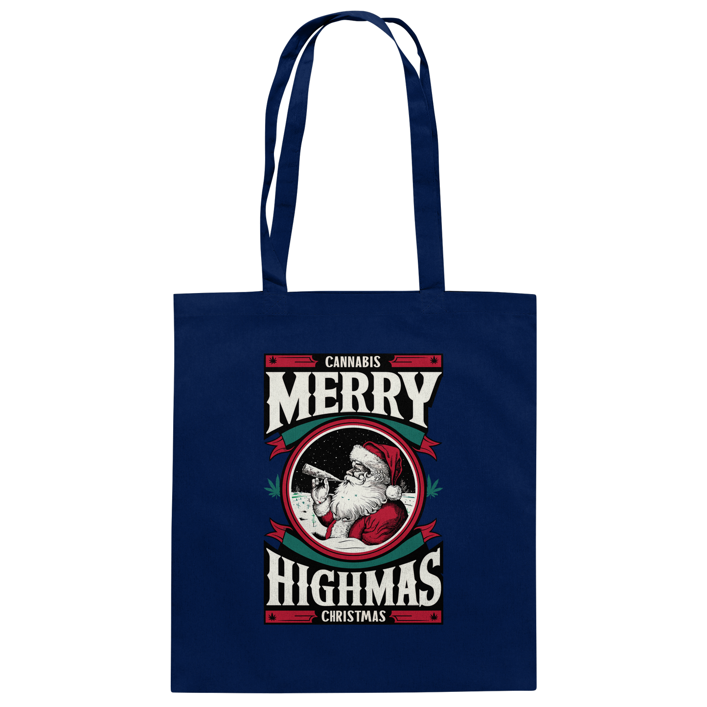 Cannabis Highmas - Baumwolltasche