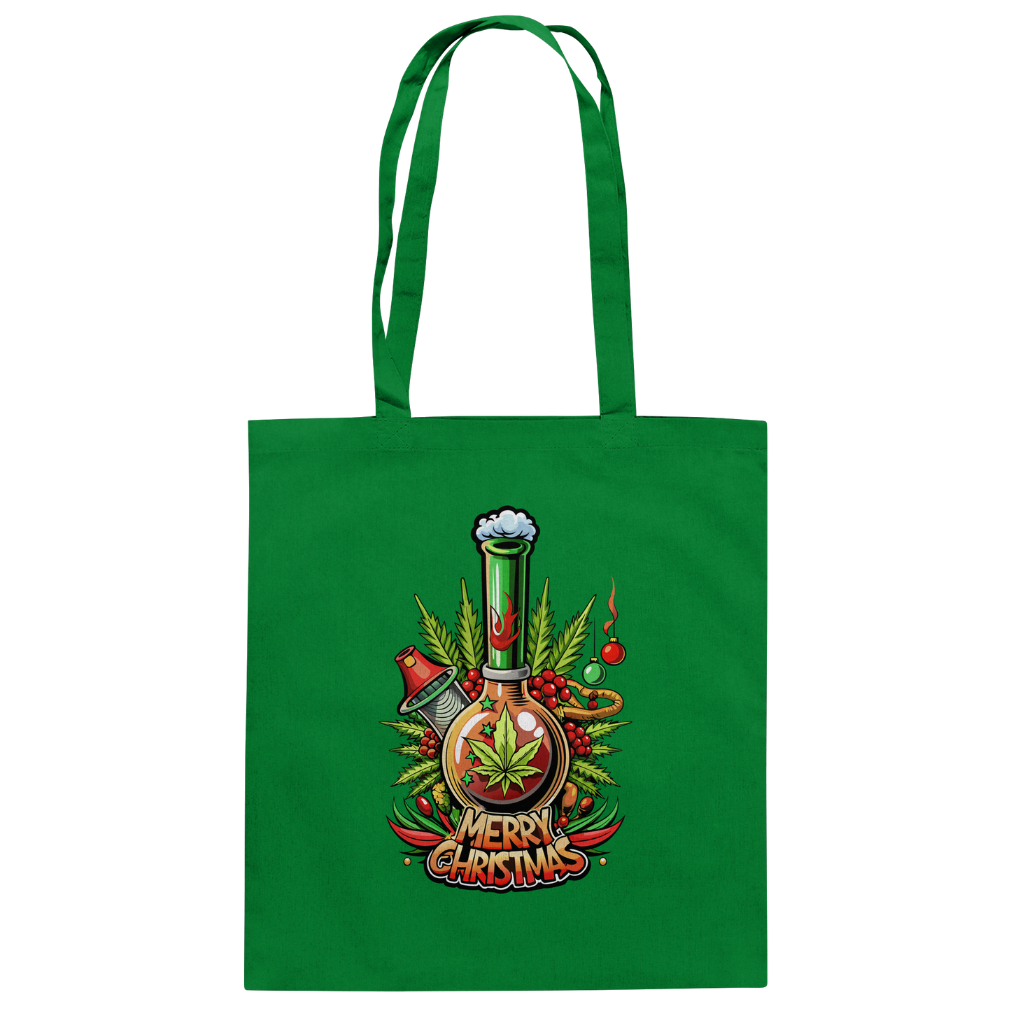 Bong Christmas - Baumwolltasche