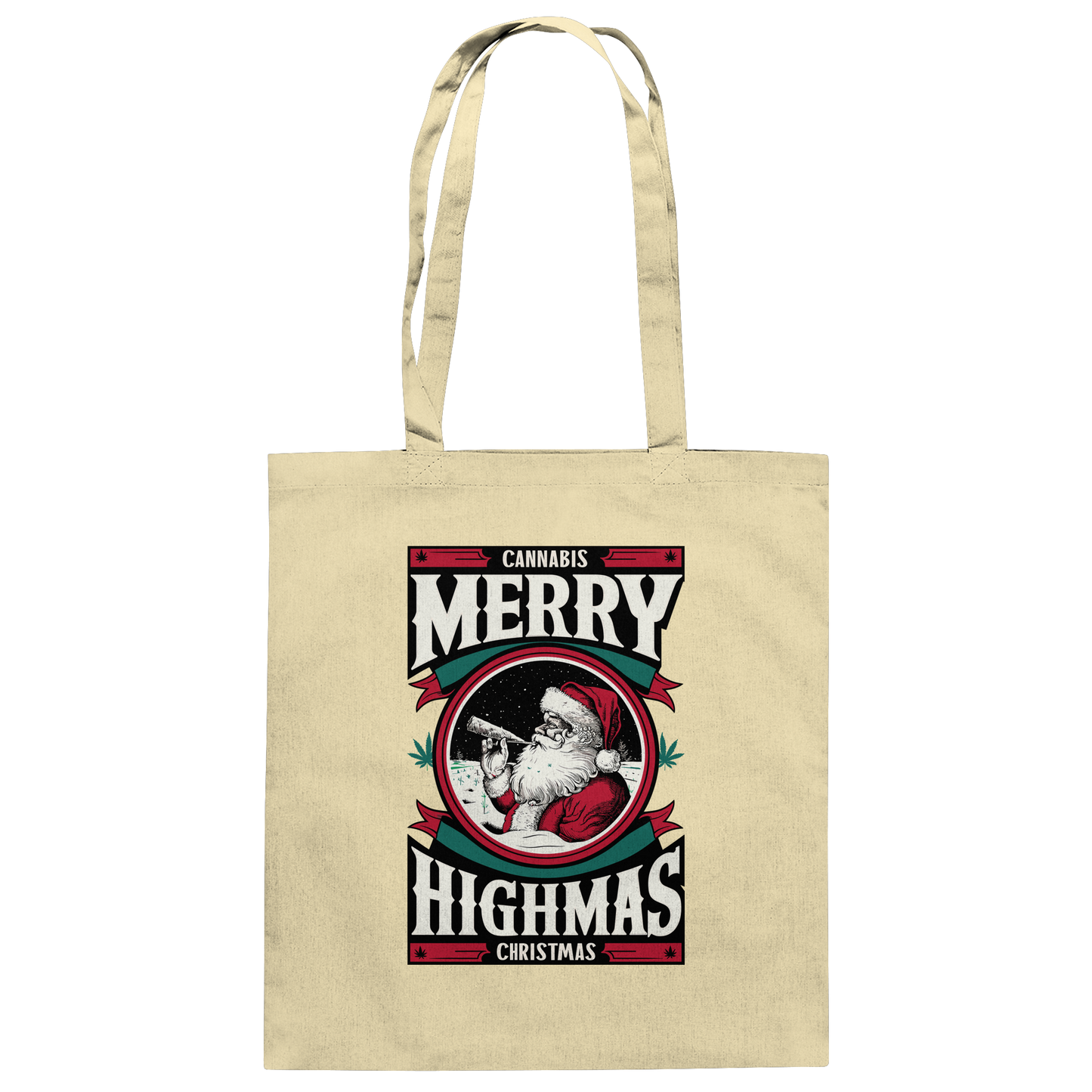 Cannabis Highmas - Baumwolltasche