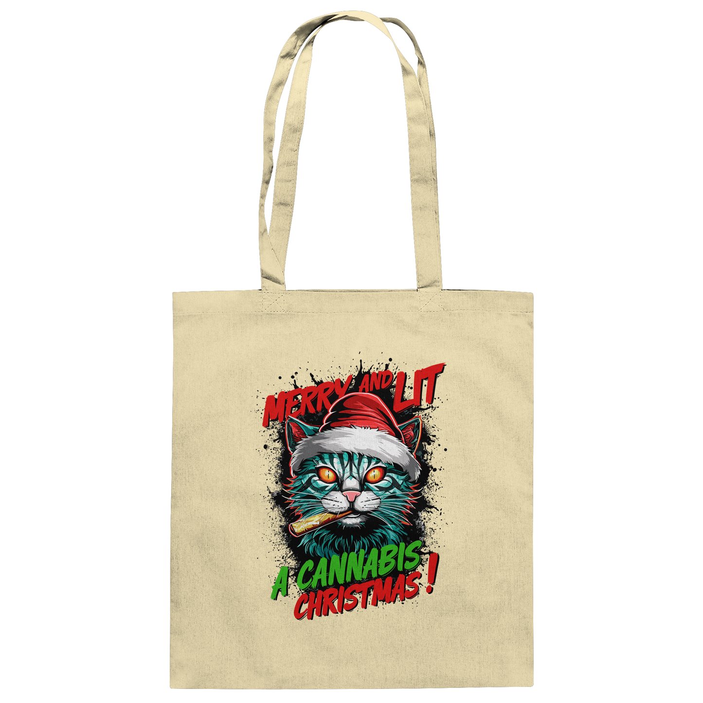 Cannabis Christmas - Baumwolltasche