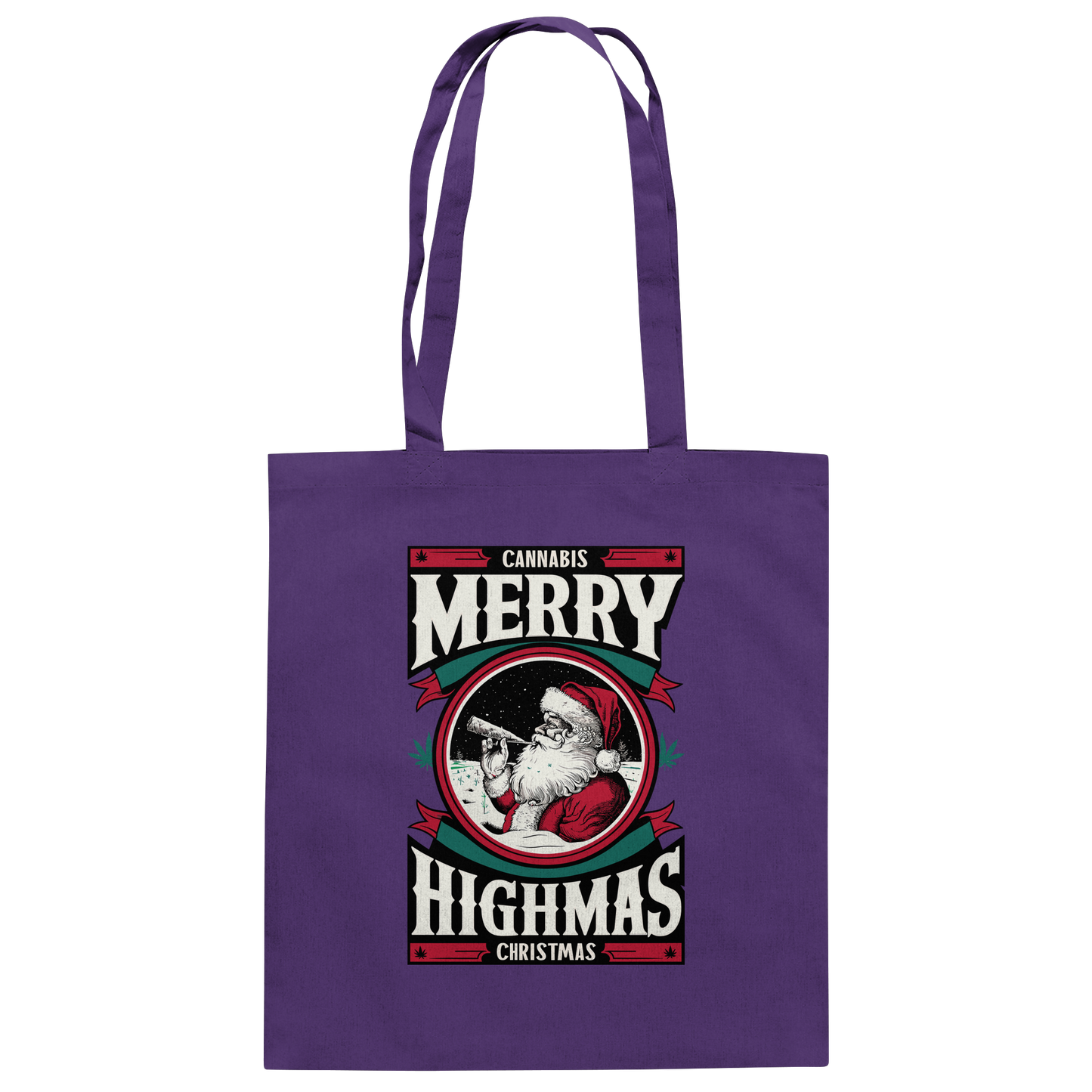 Cannabis Highmas - Baumwolltasche